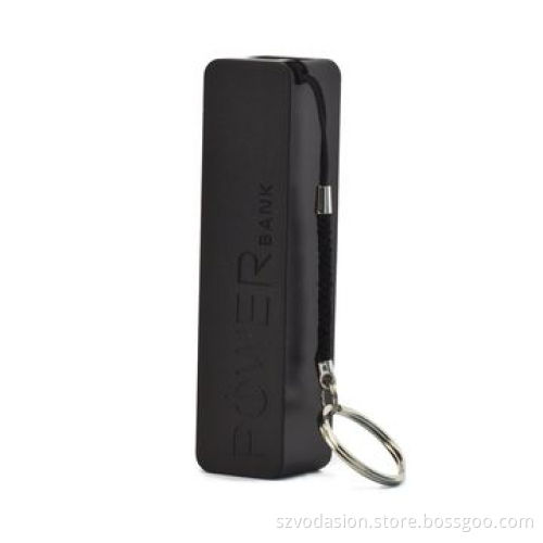 Promotional gift lipstick design mobile power bank with 2600mAh battery capacity